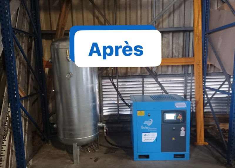Compresseur d'air à vis
