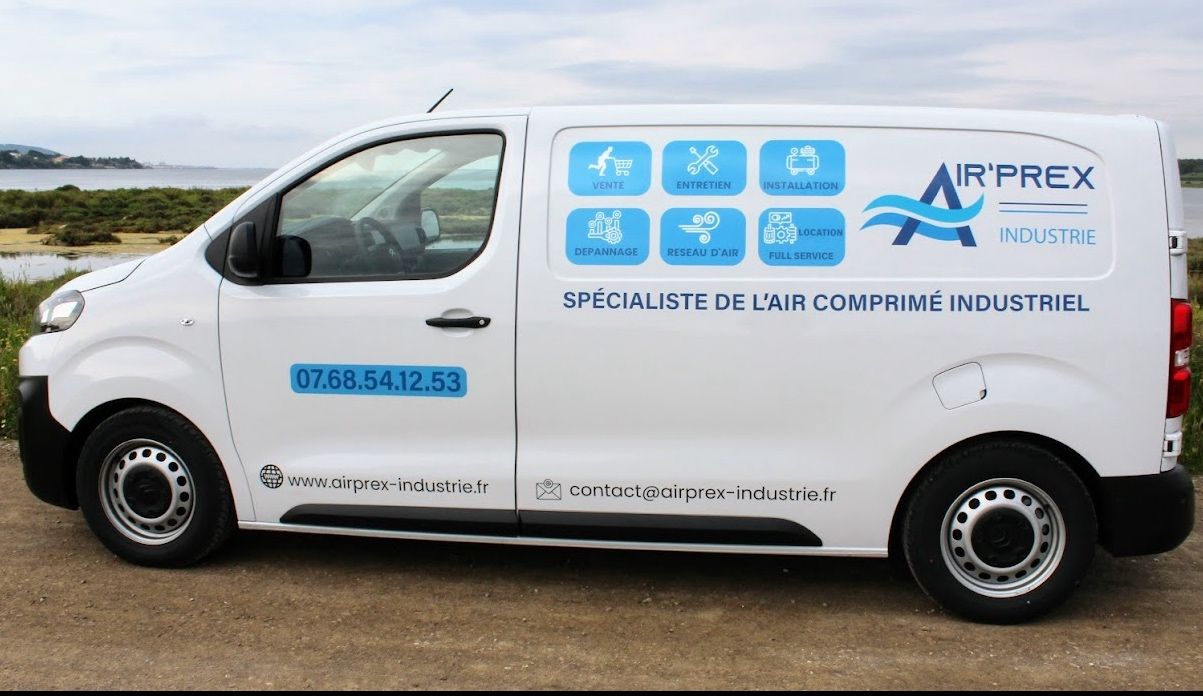Vente, entretien, installation, dépannage, location de compresseur d'air et réseau air comprimé industriel