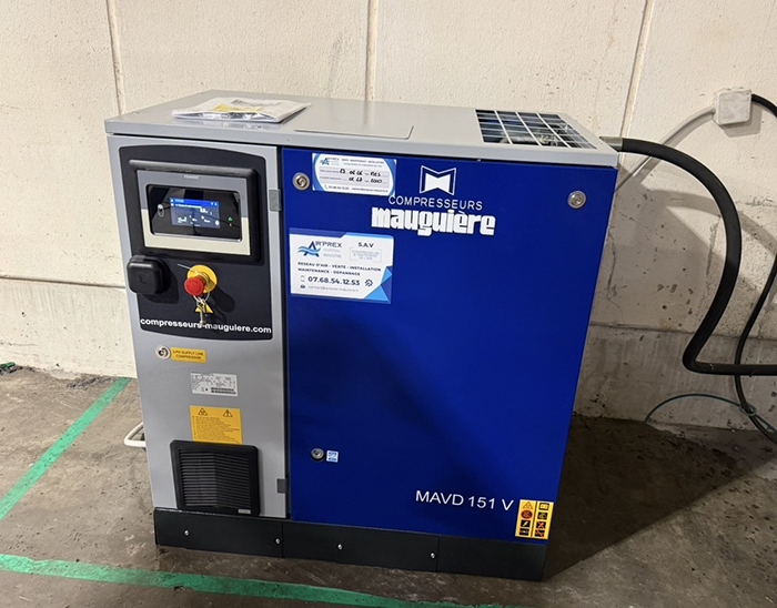 Installation de compresseur Maugui&egrave;re et centrale d&rsquo;air comprim&eacute; image 5