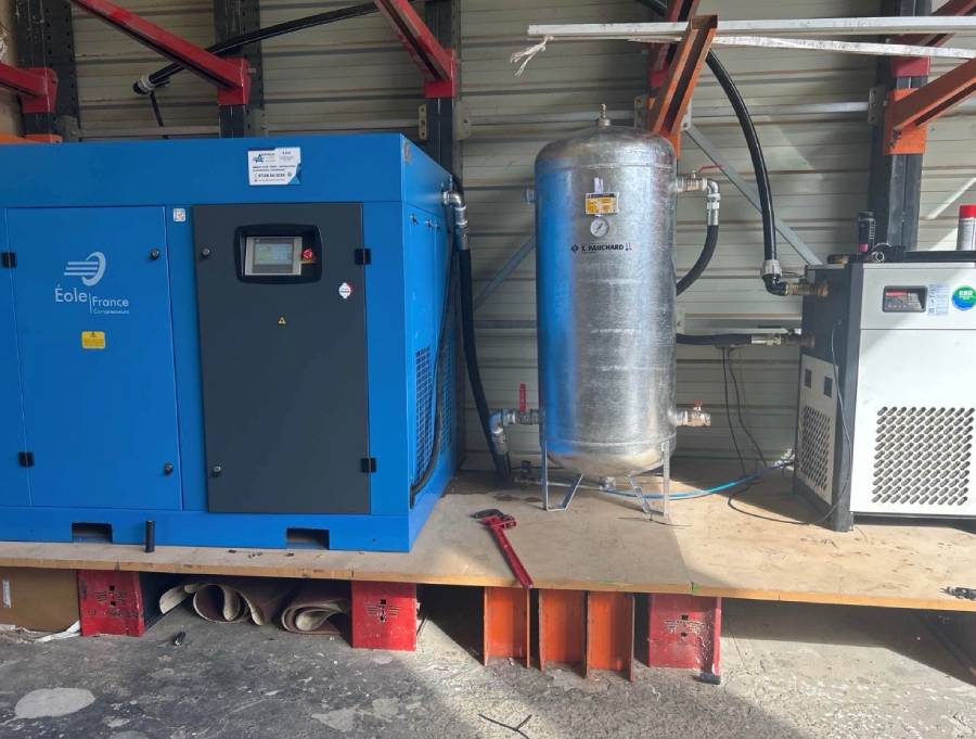 Installation compresseur vitesse variable 55 kW image 2