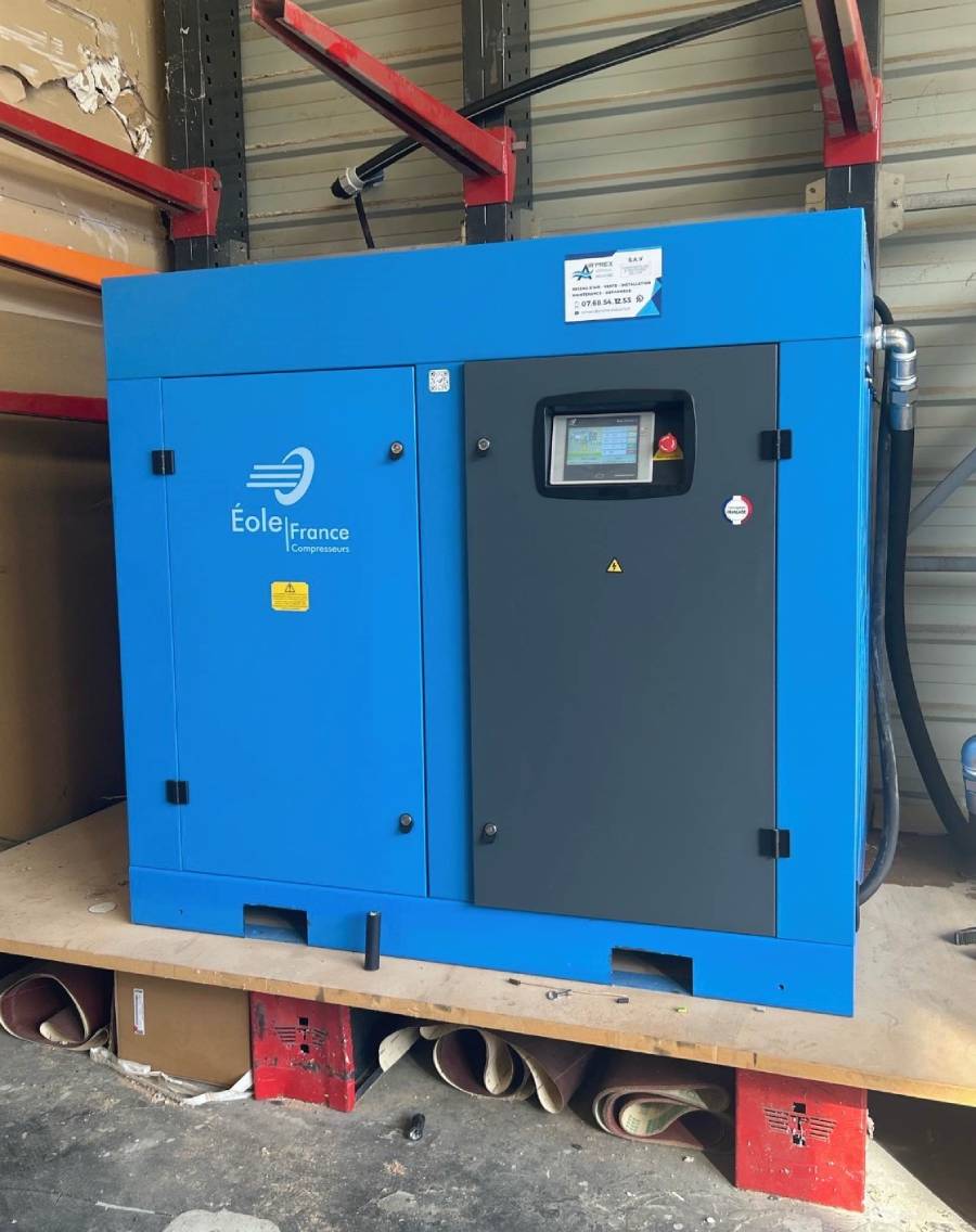 Installation compresseur vitesse variable 55 kW image 3